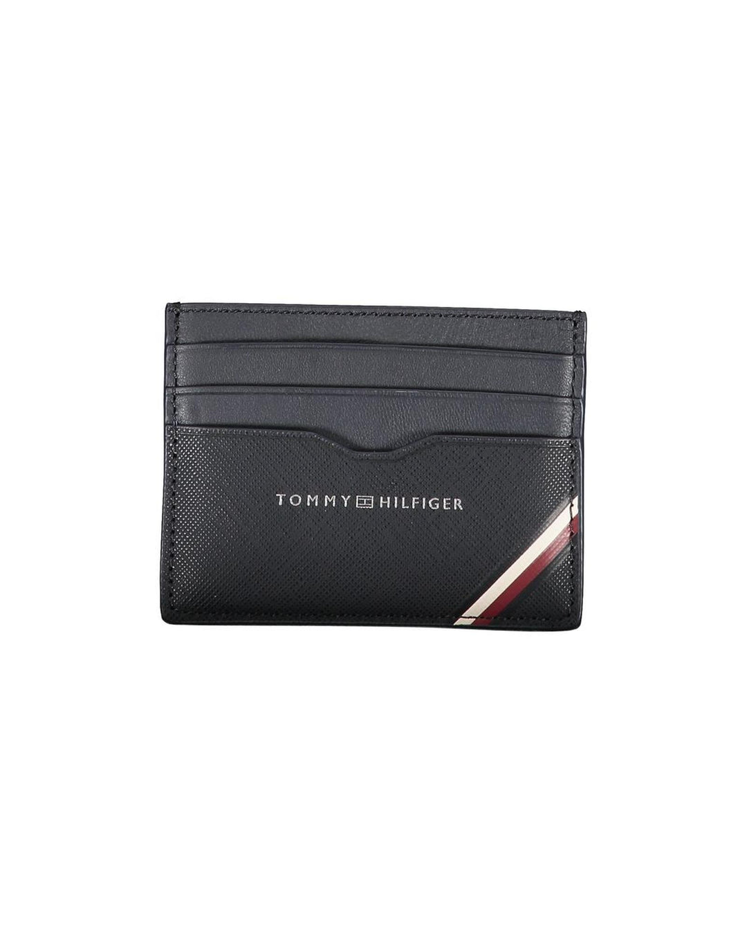 Tommy Hilfiger Men's Blue Leather Wallet - One Size