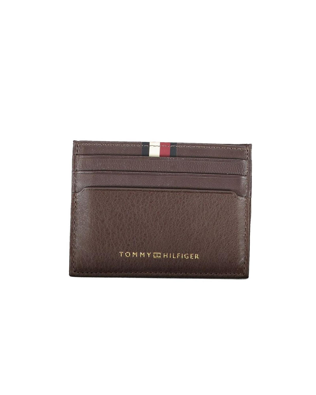 Tommy Hilfiger Men's Brown Leather Wallet - One Size