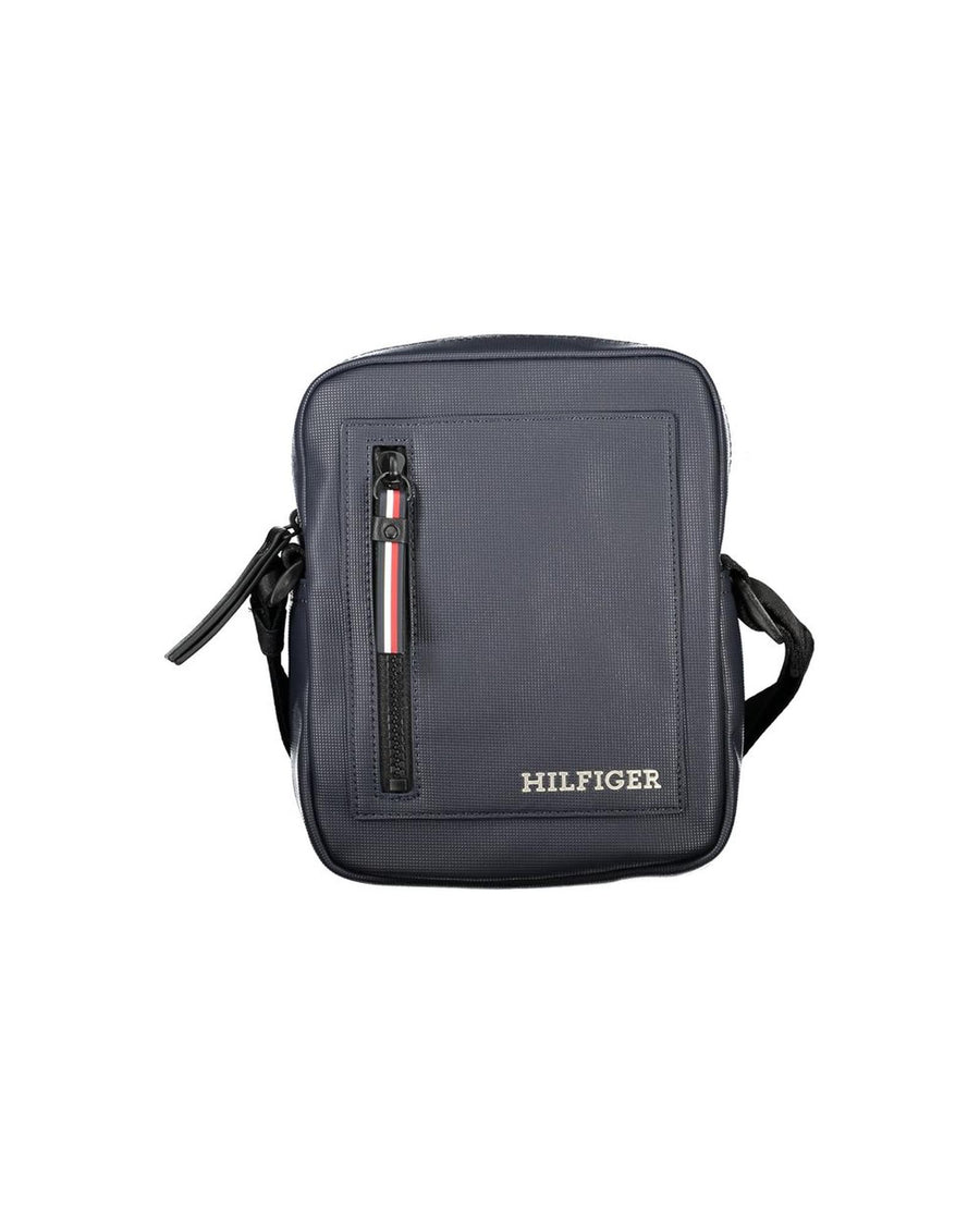 Tommy Hilfiger Men's Blue Polyethylene Shoulder Bag - One Size