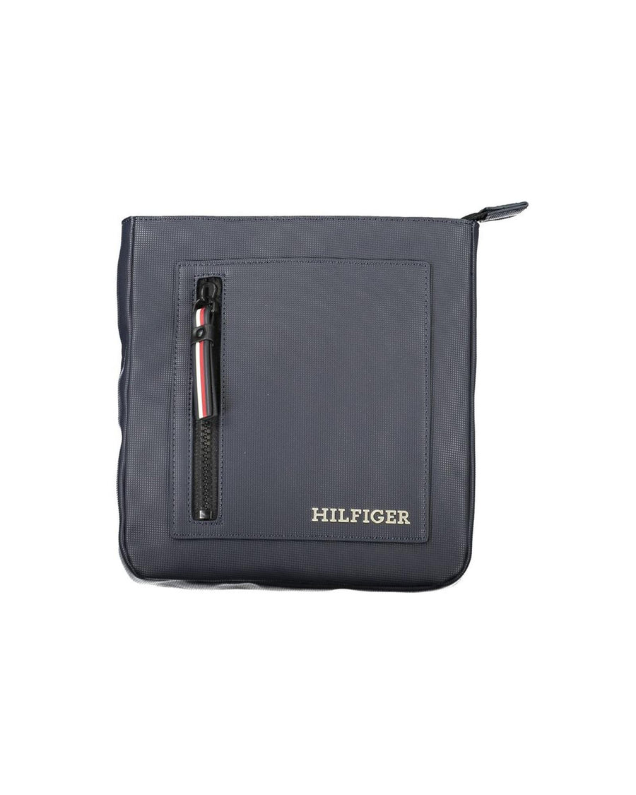 Tommy Hilfiger Men's Blue Polyethylene Shoulder Bag - One Size