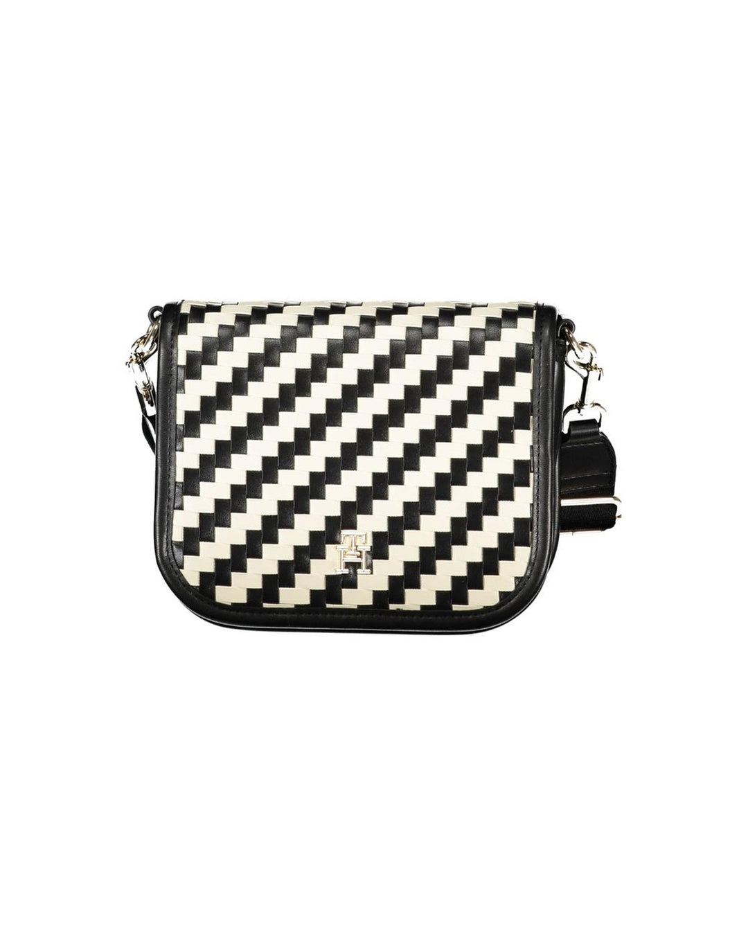 Tommy Hilfiger Women's Black Polyester Handbag - One Size