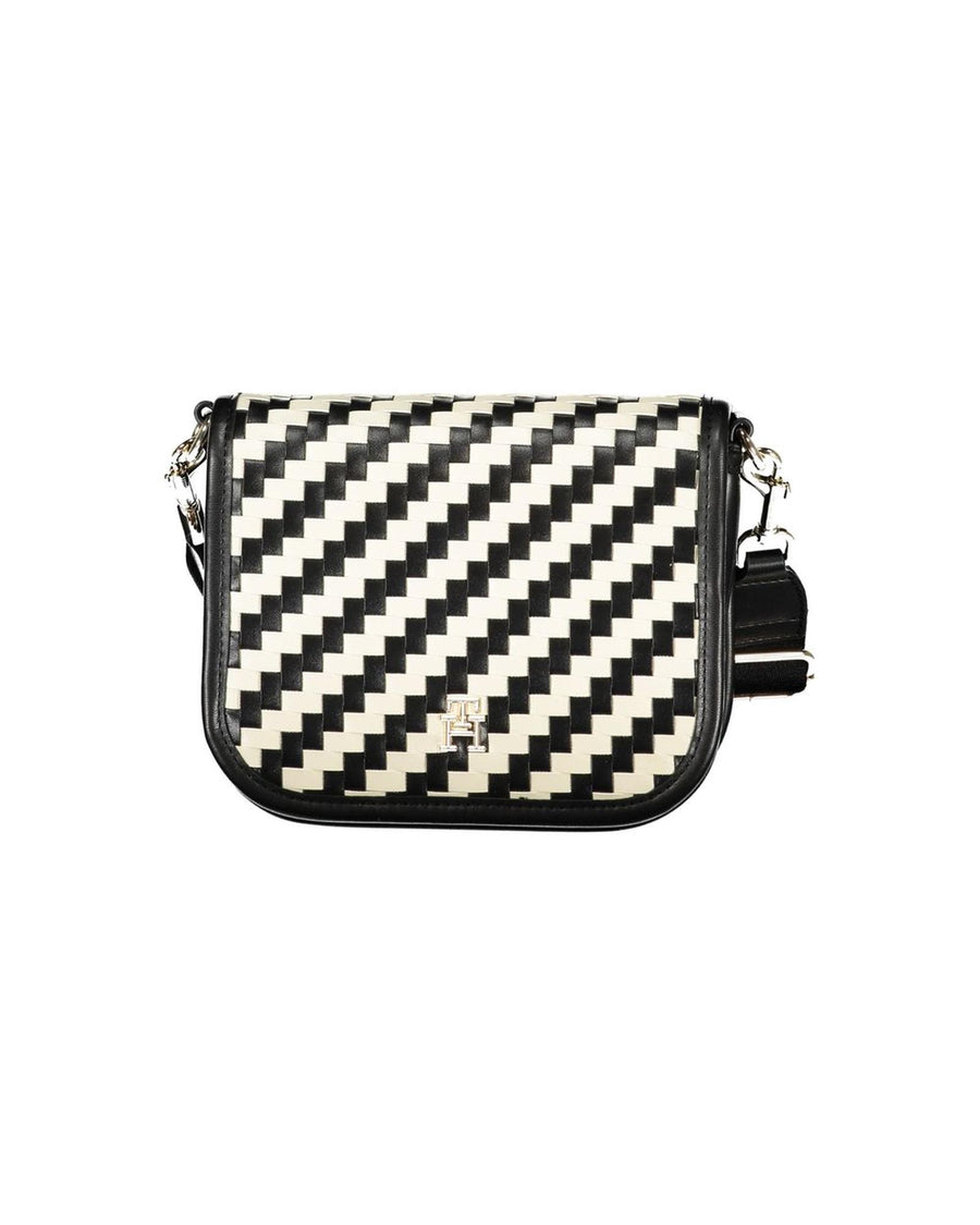 Tommy Hilfiger Women's Black Polyester Handbag - One Size