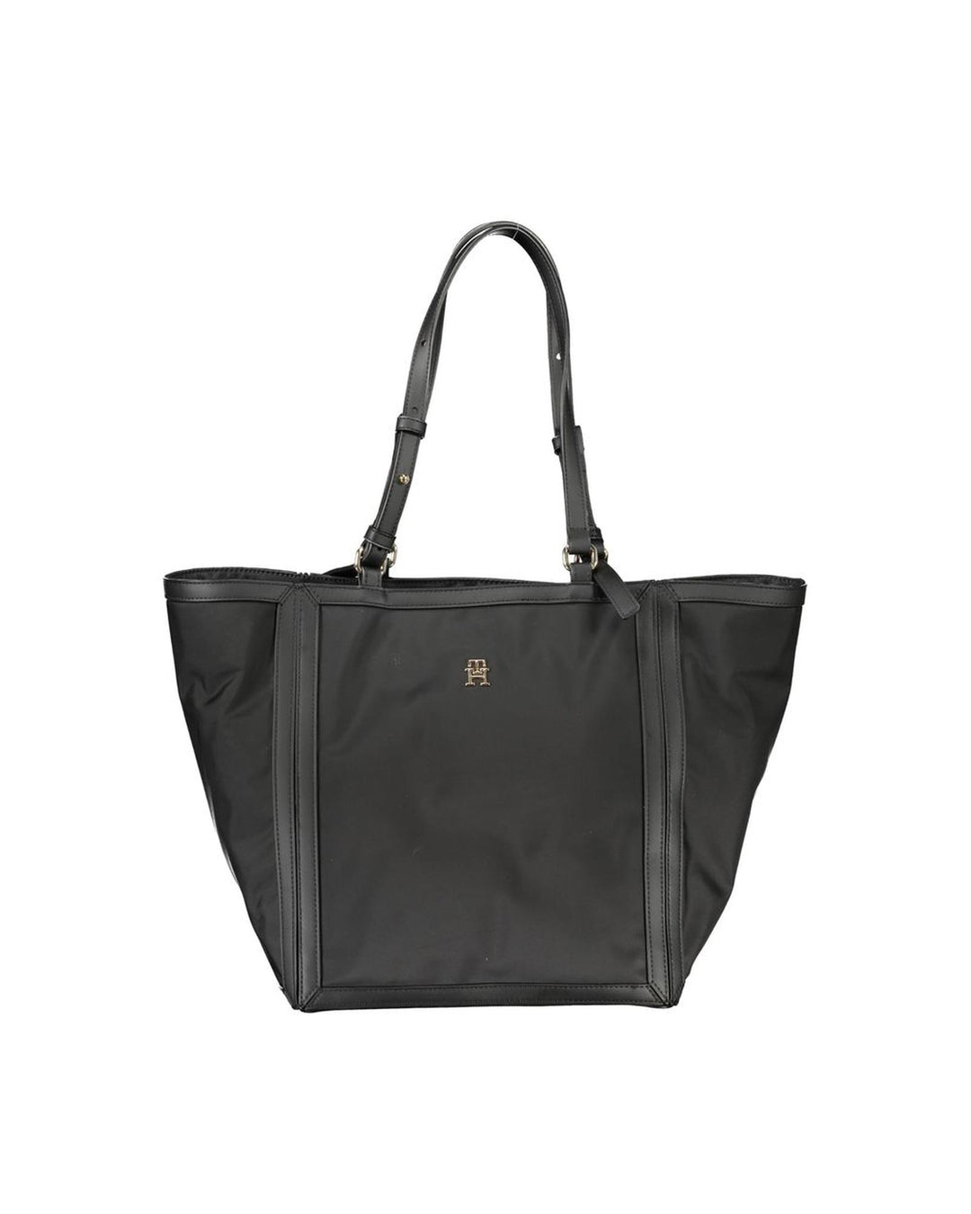 Tommy Hilfiger Women's Black Polyester Handbag - One Size