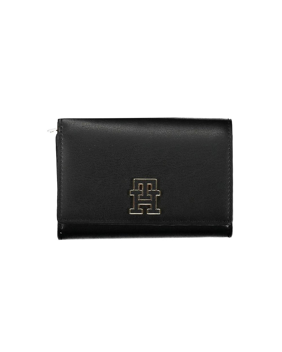 Tommy Hilfiger Women's Black Polyethylene Wallet - One Size