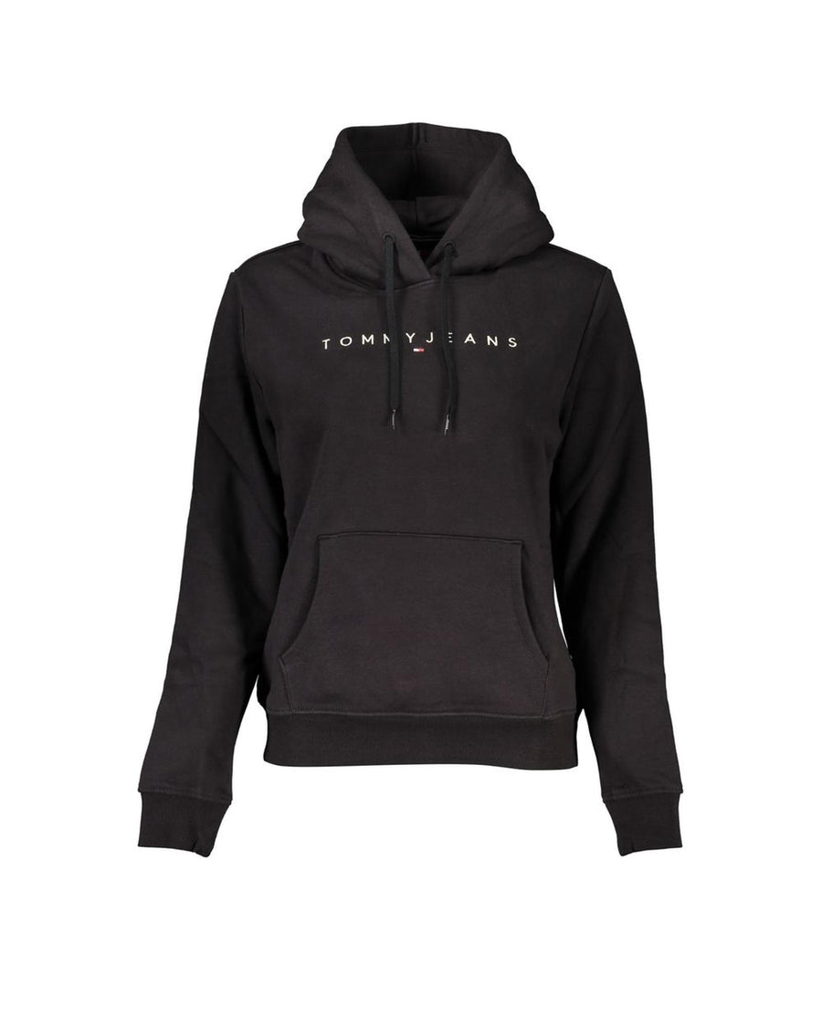 Tommy Hilfiger Women's Black Cotton Sweater - XL