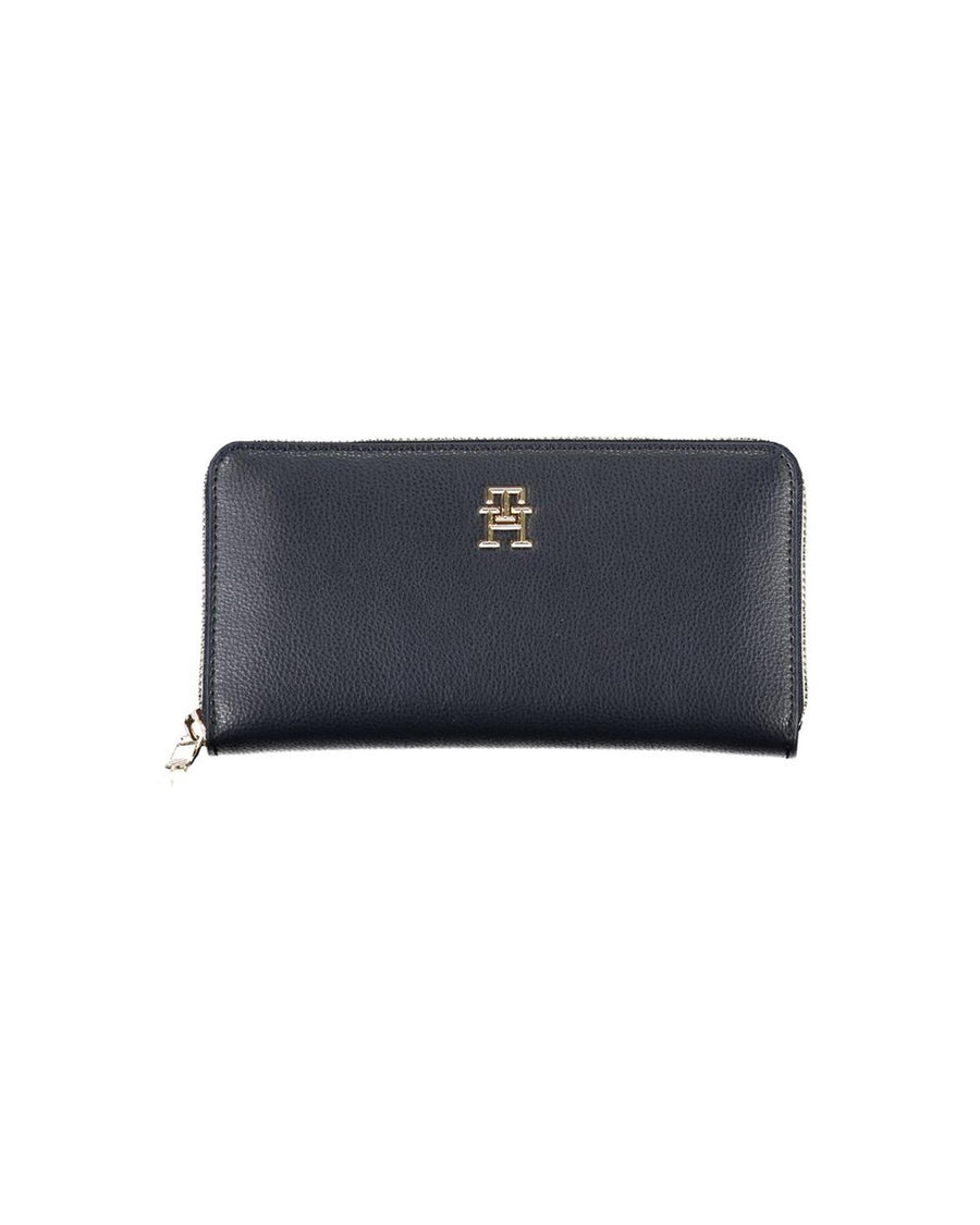 Tommy Hilfiger Women's Blue Polyester Wallet - One Size