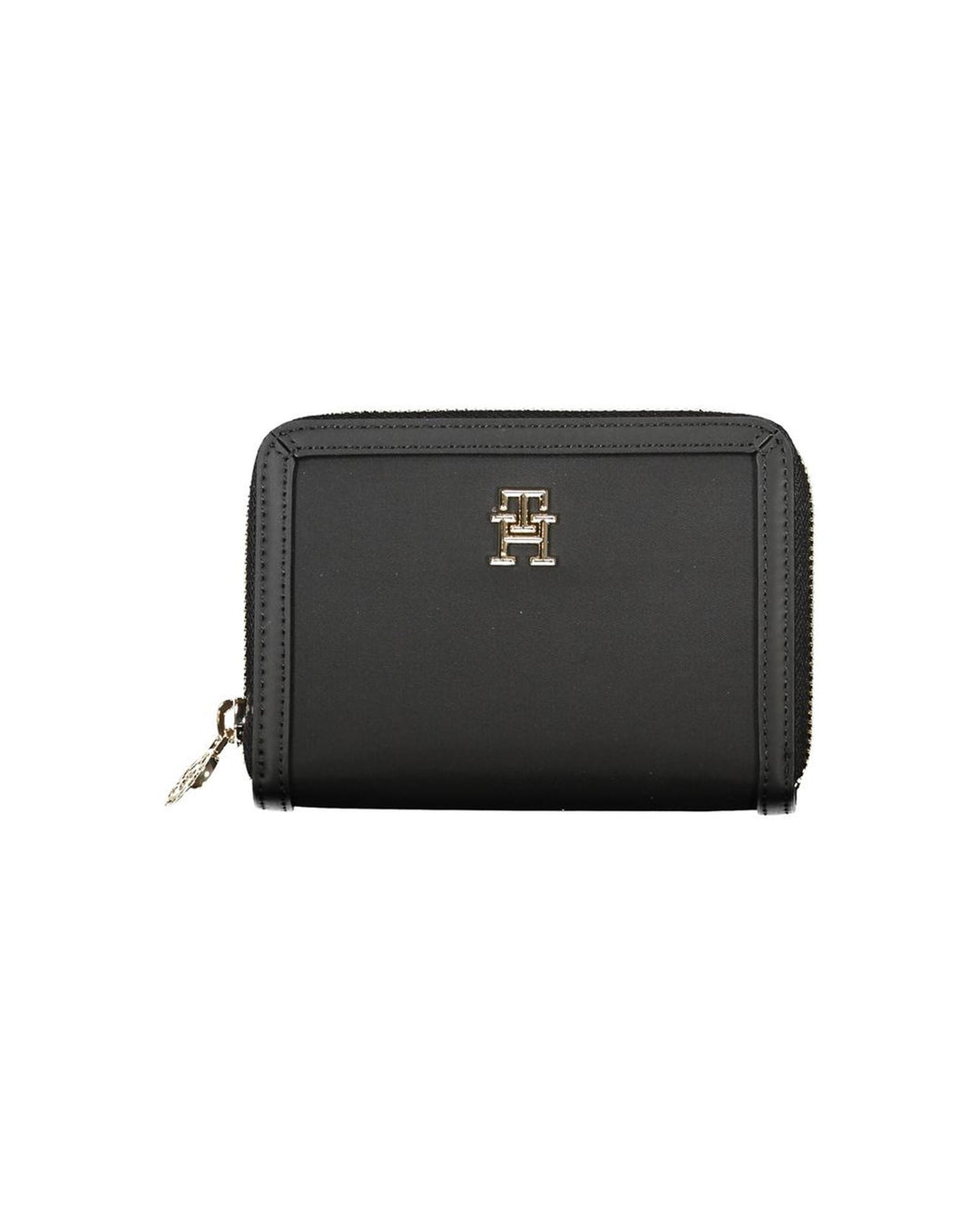 Tommy Hilfiger Women's Black Polyester Wallet - One Size
