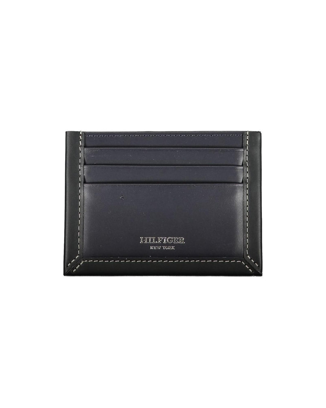 Tommy Hilfiger Men's Blue Leather Wallet - One Size