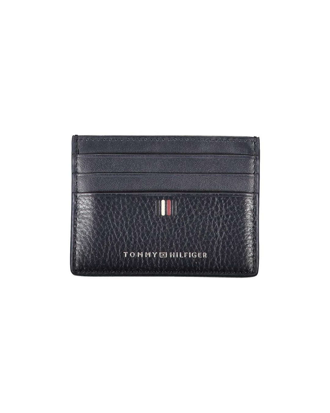 Tommy Hilfiger Men's Blue Leather Wallet - One Size