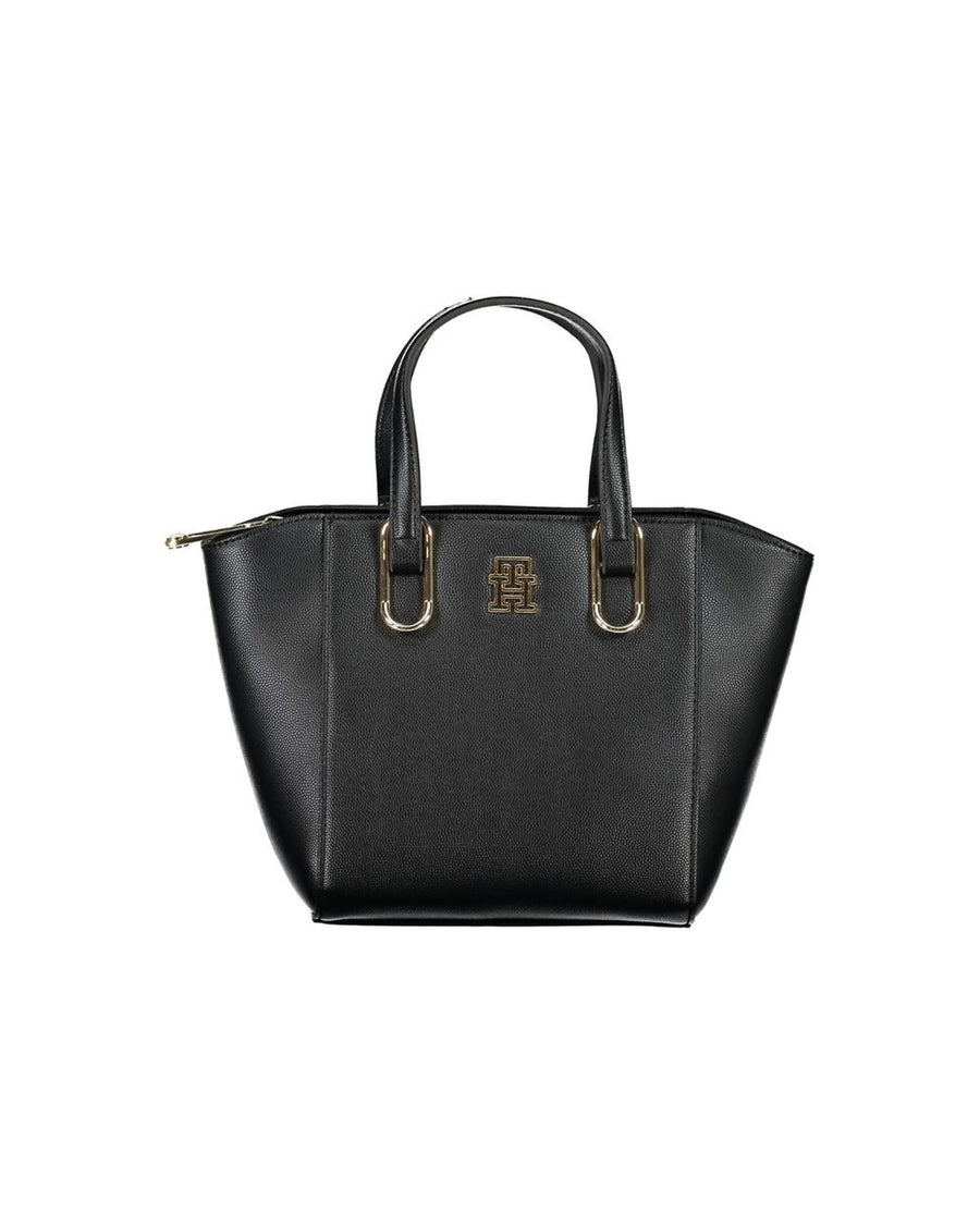 Tommy Hilfiger Women's Black Polyethylene Handbag - One Size