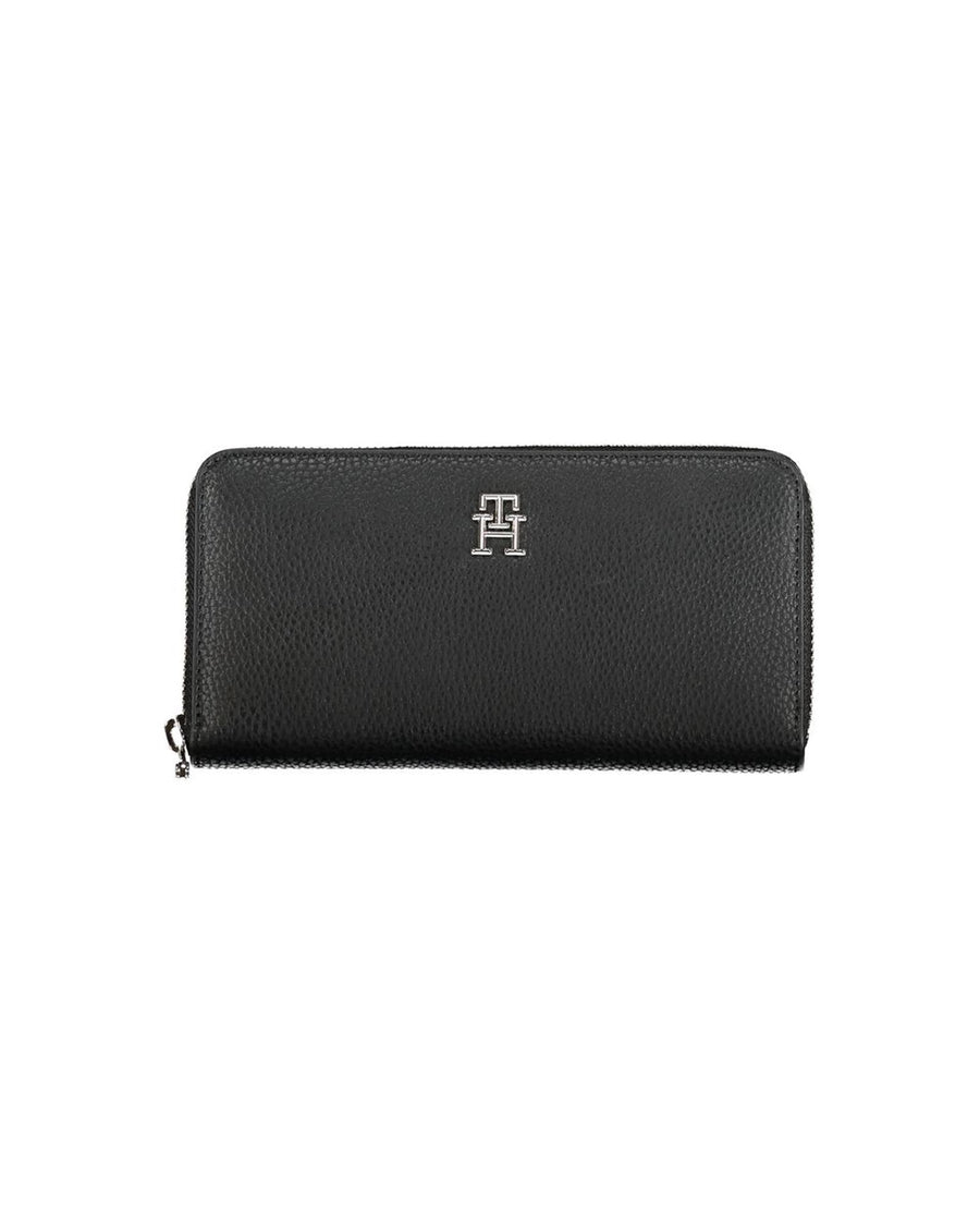 Tommy Hilfiger Women's Black Polyethylene Wallet - One Size