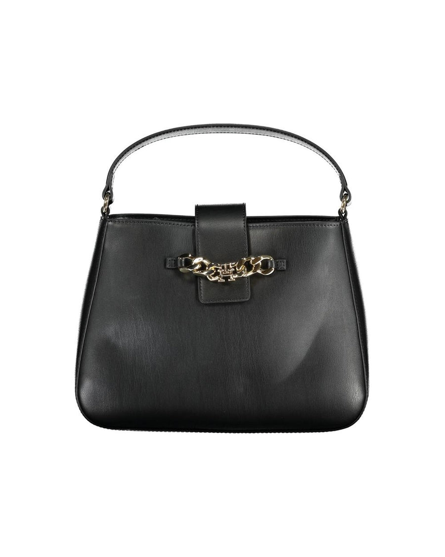 Tommy Hilfiger Women's Black Polyethylene Handbag - One Size