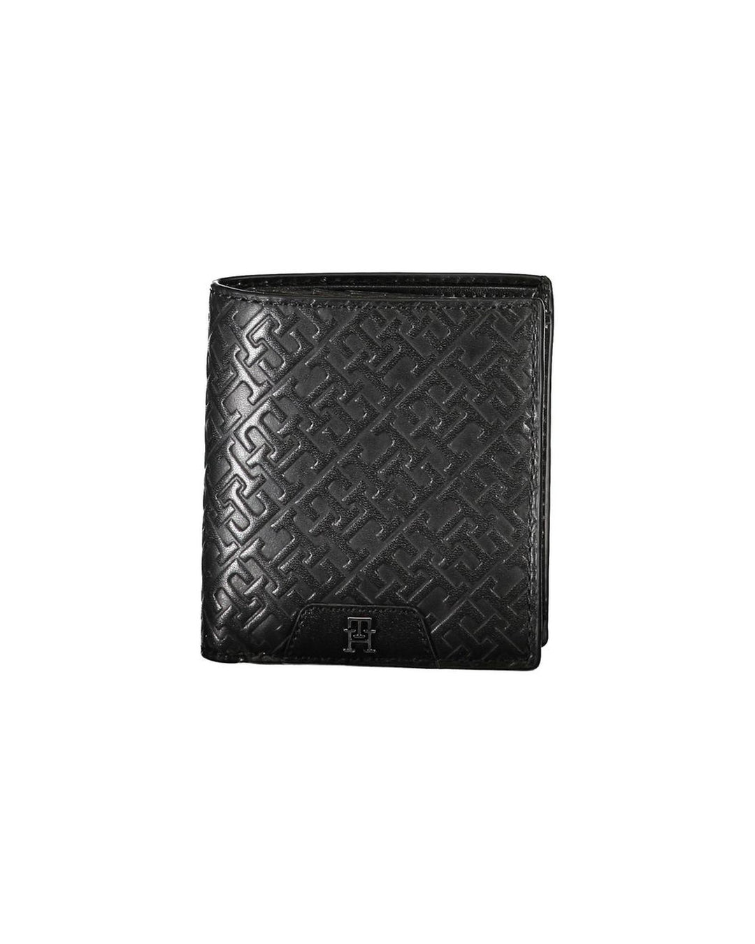 Tommy Hilfiger Men's Black Leather Wallet - One Size