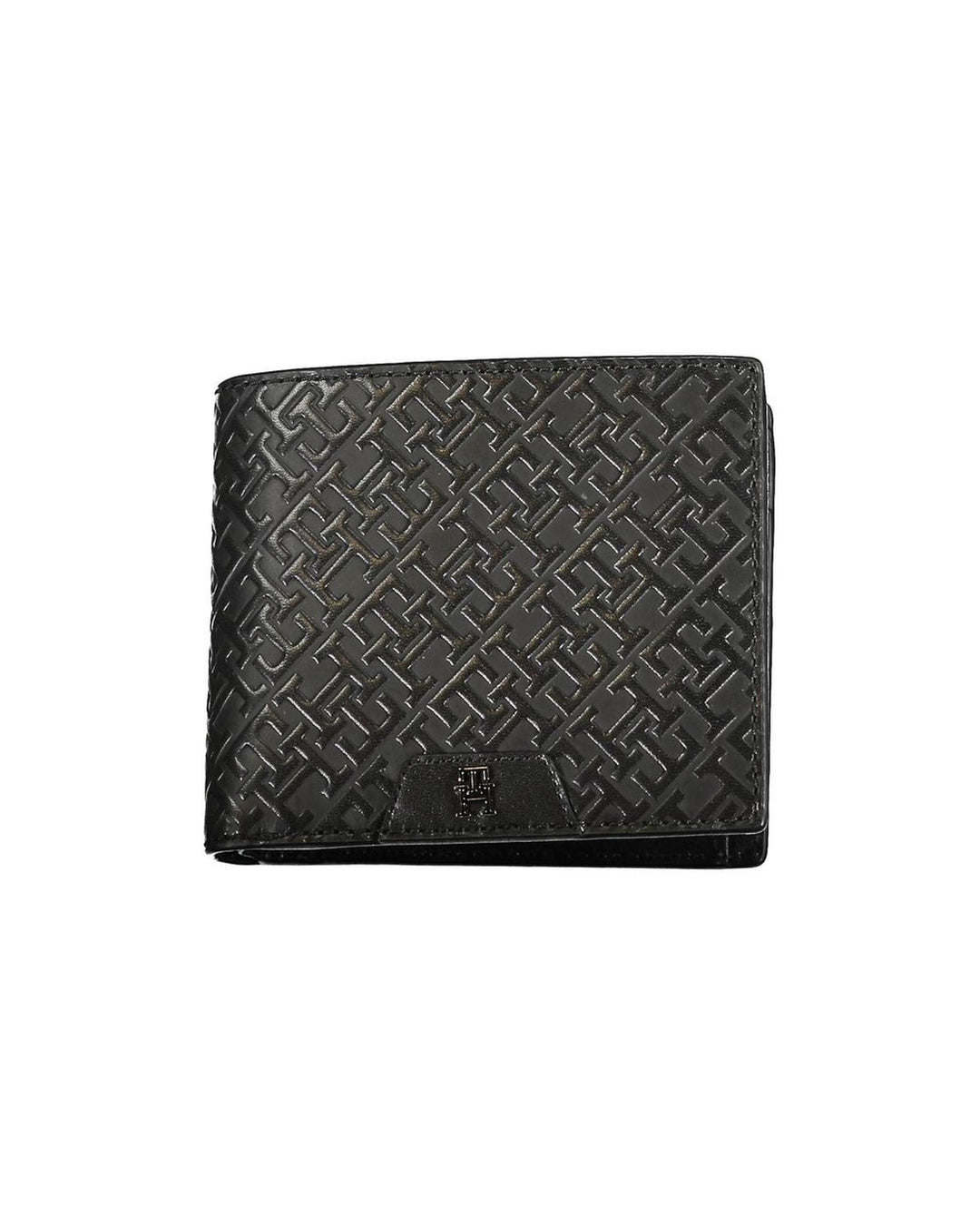 Tommy Hilfiger Men's Black Leather Wallet - One Size