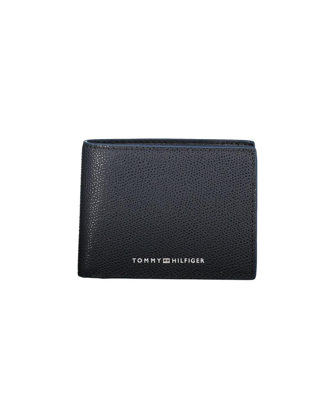 Tommy Hilfiger Men's Blue Leather Wallet - One Size