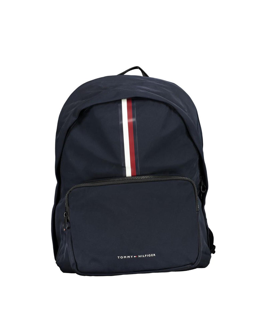 Tommy Hilfiger Men's Blue Polyester Backpack - One Size