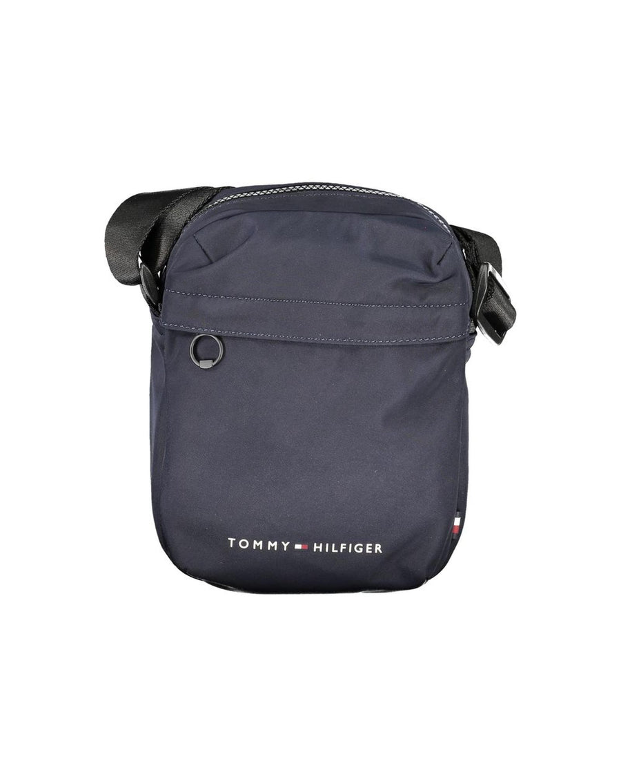Tommy Hilfiger Men's Blue Polyester Shoulder Bag - One Size