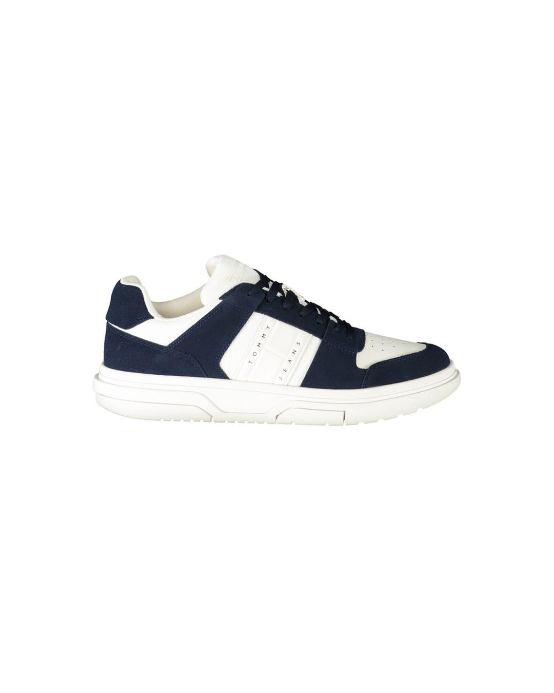 Tommy Hilfiger Men's Blue Polyester Sneaker - 42 EU