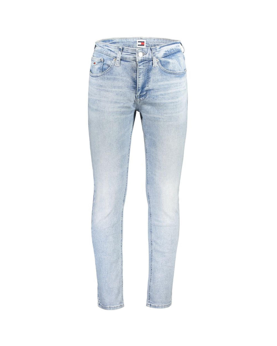 Tommy Hilfiger Men's Light Blue Cotton Jeans & Pant - W29/L32 US