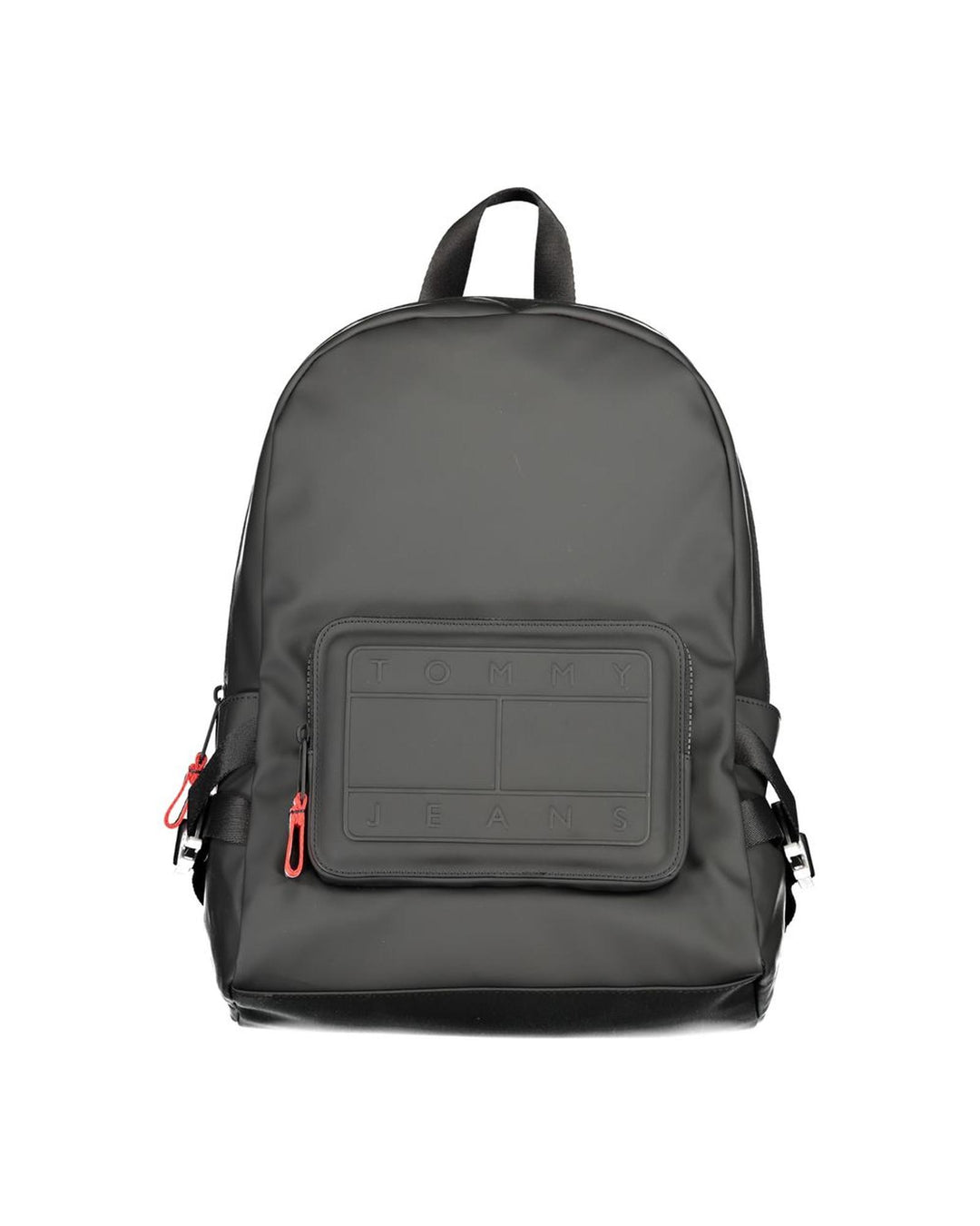 Tommy Hilfiger Men's Black Polyester Backpack - One Size