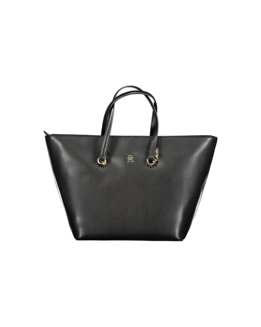 Tommy Hilfiger Women's Black Polyethylene Handbag - One Size