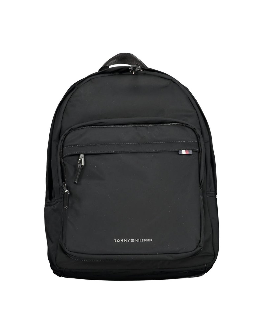 Tommy Hilfiger Men's Black Polyester Backpack - One Size