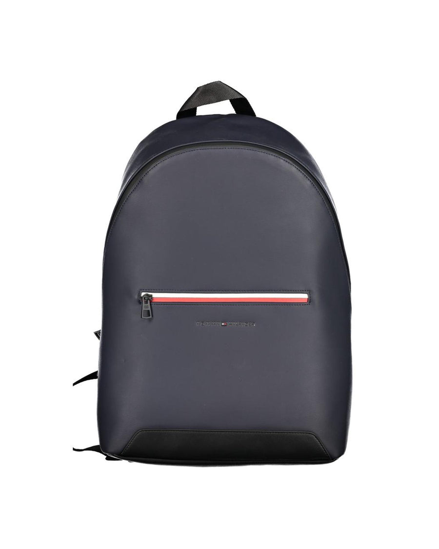 Tommy Hilfiger Men's Blue Polyester Backpack - One Size