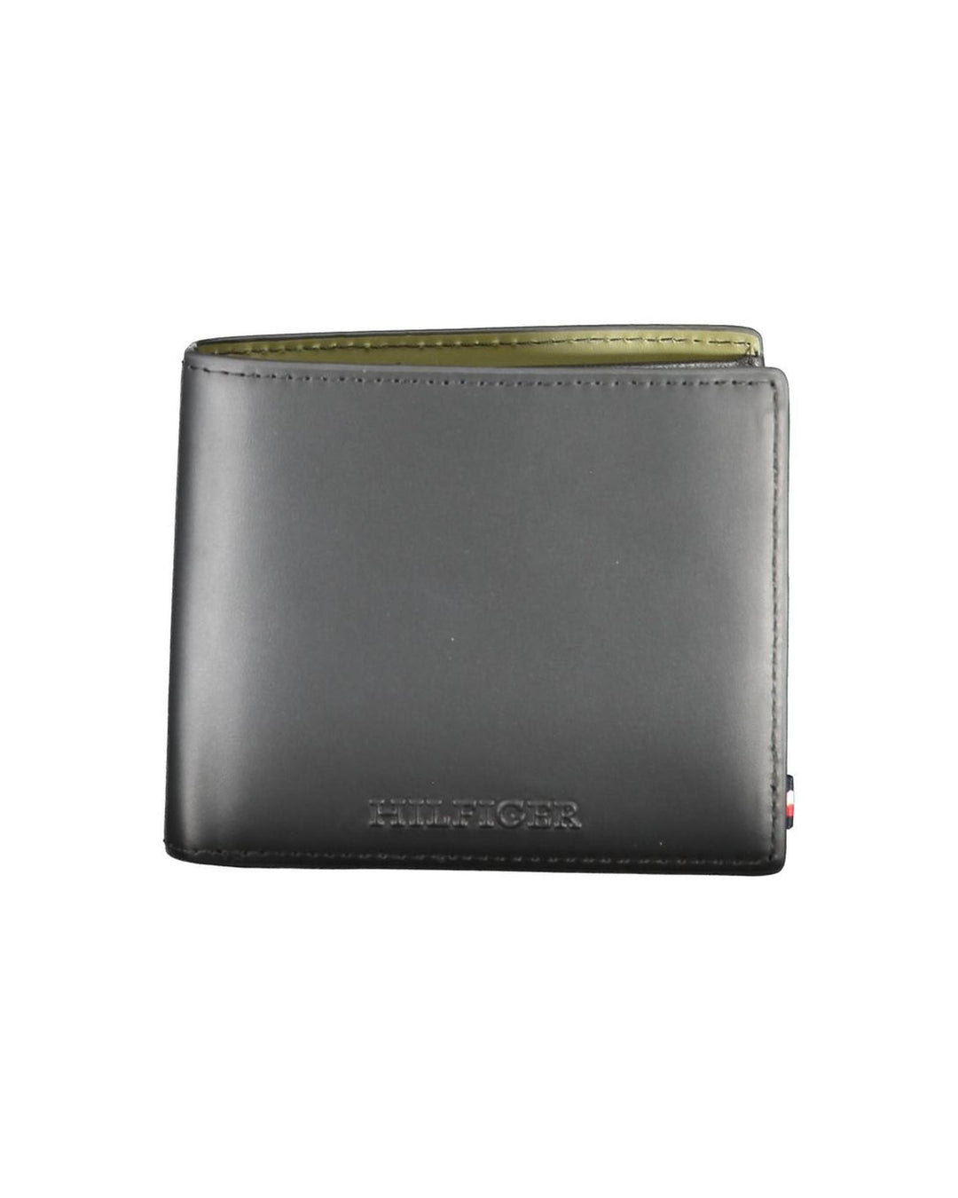 Tommy Hilfiger Men's Black Leather Wallet - One Size