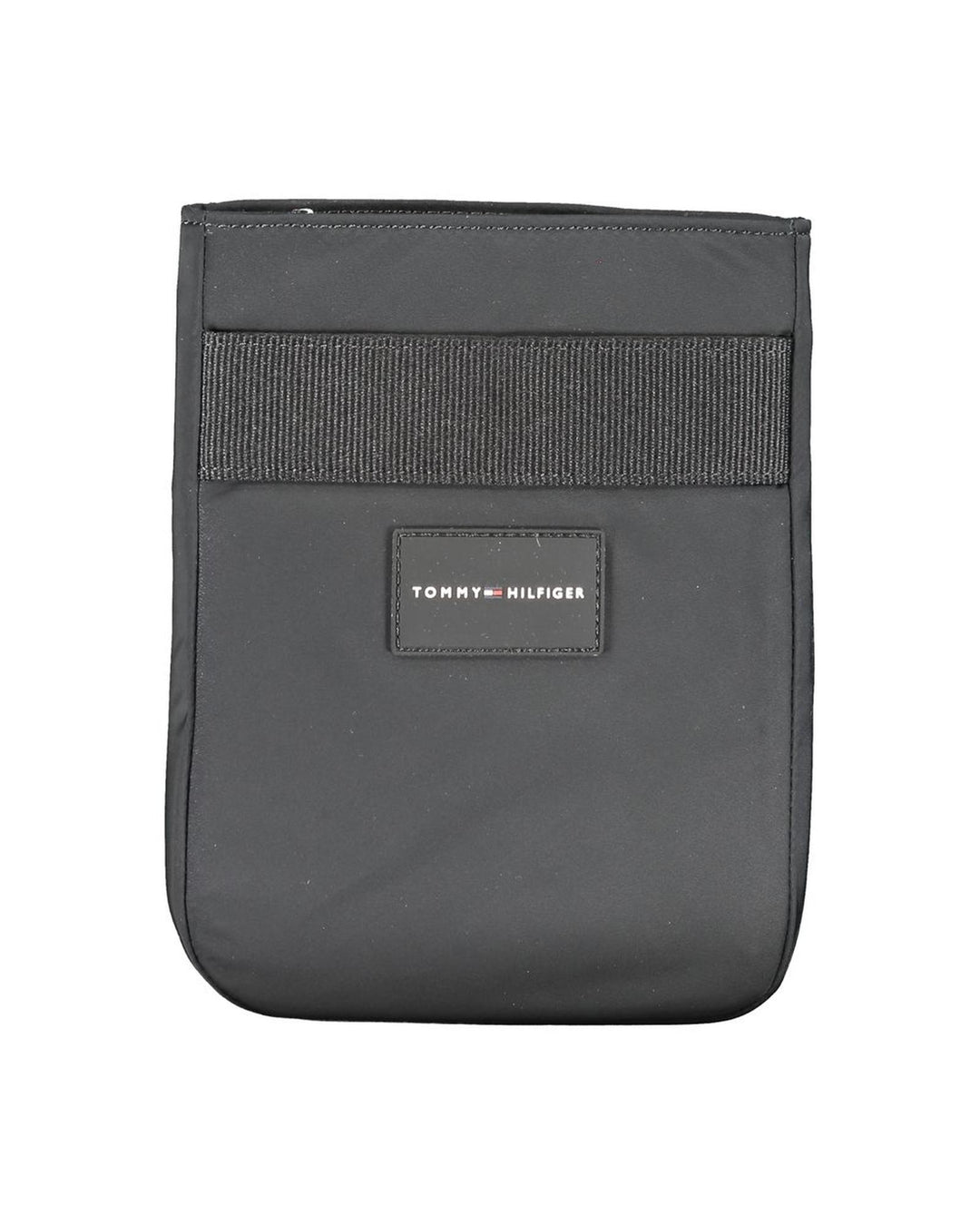 Tommy Hilfiger Men's Black Polyester Shoulder Bag - One Size