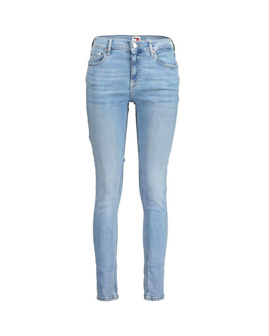 Tommy Hilfiger Women's Light Blue Cotton Jeans & Pant - W28/L30