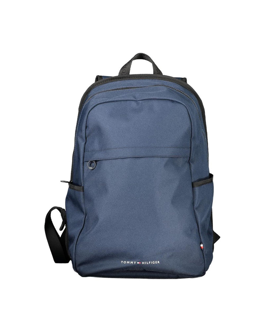 Tommy Hilfiger Men's Blue Polyester Backpack - One Size