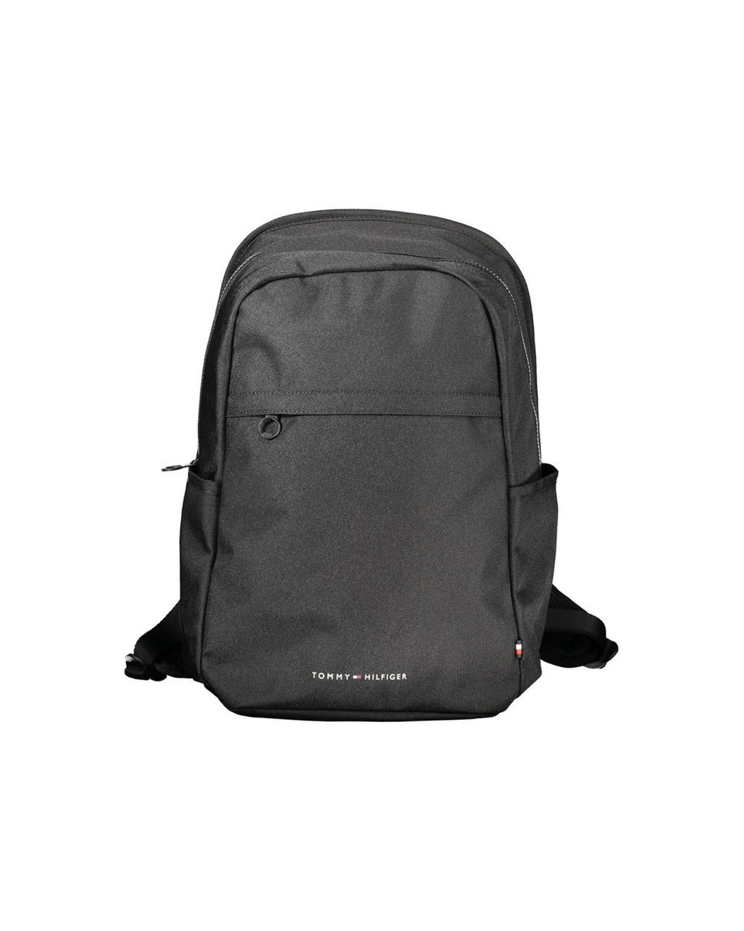 Tommy Hilfiger Men's Black Polyester Backpack - One Size