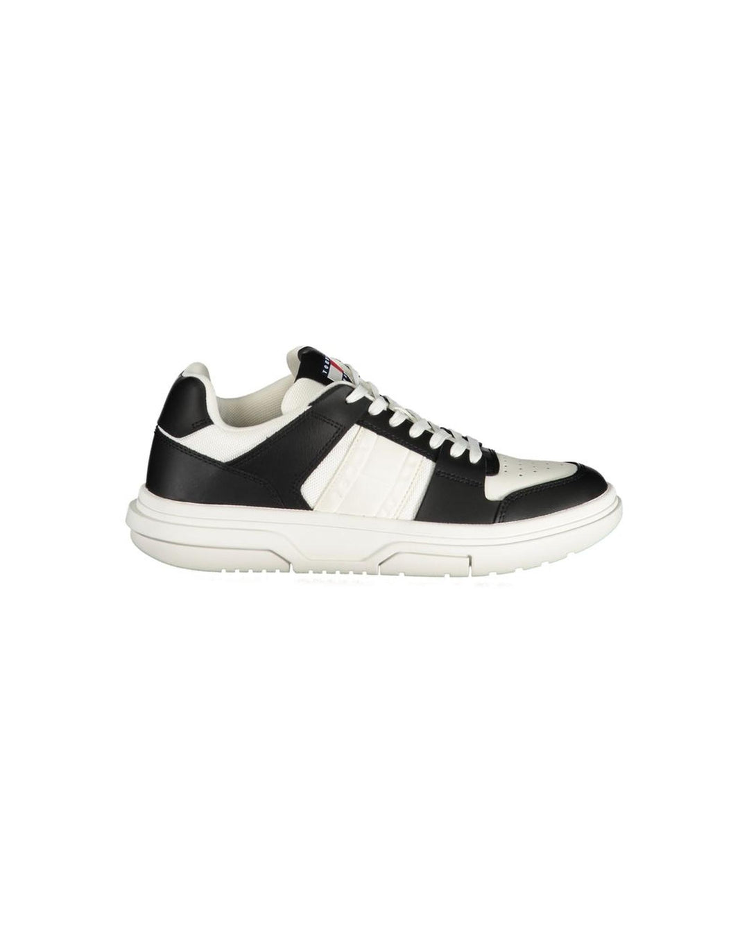 Tommy Hilfiger Women's Black Polyester Sneaker - 37 EU