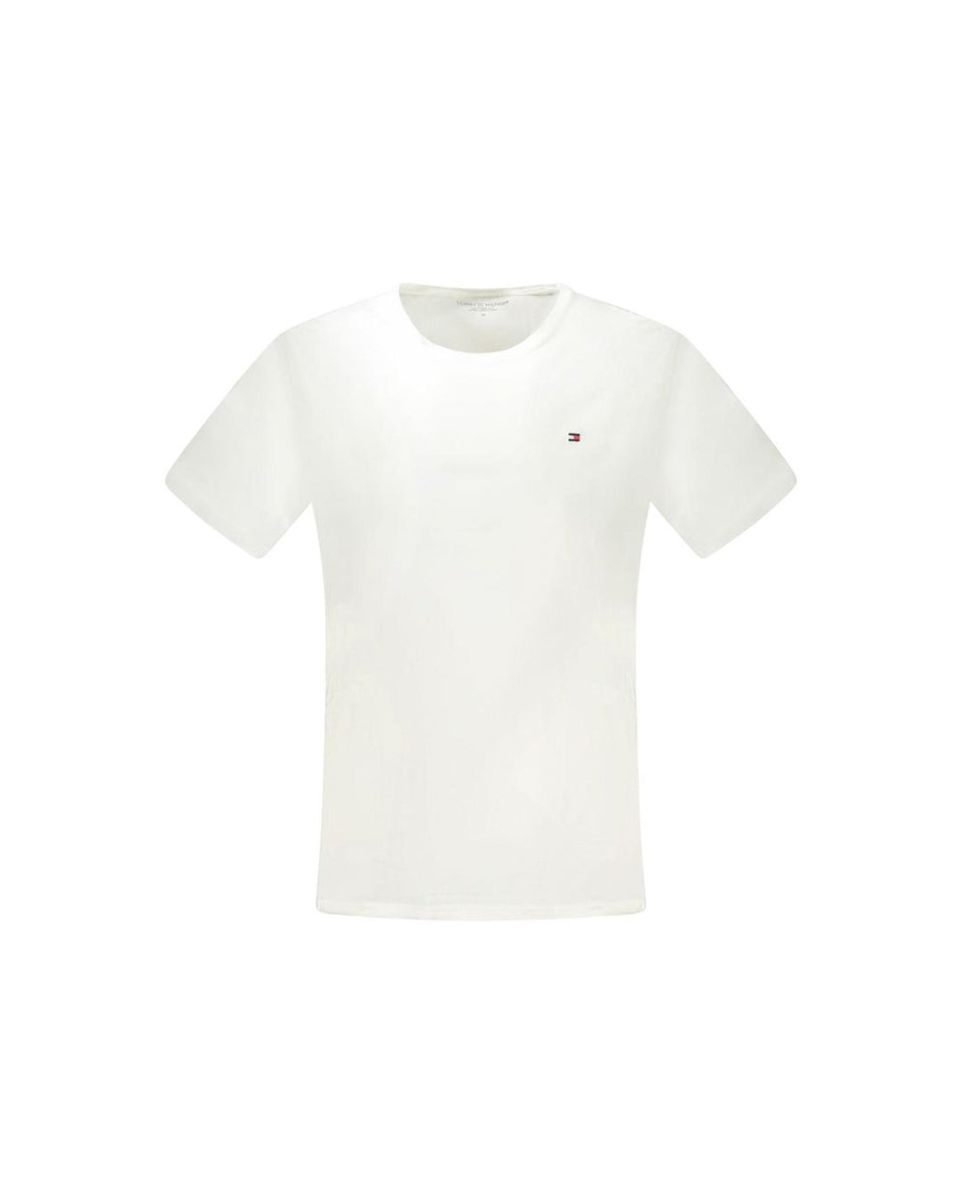Tommy Hilfiger Men's White Cotton T-Shirt - S