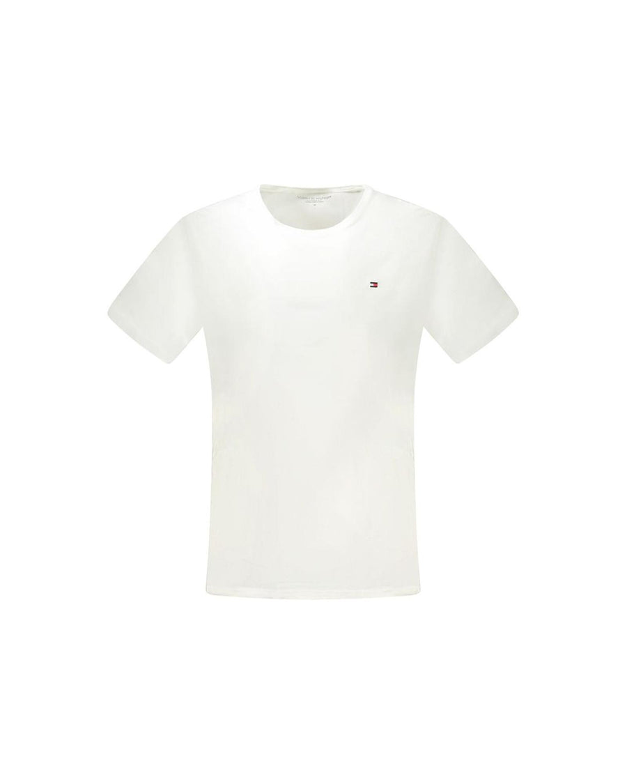 Tommy Hilfiger Men's White Cotton T-Shirt - 2XL