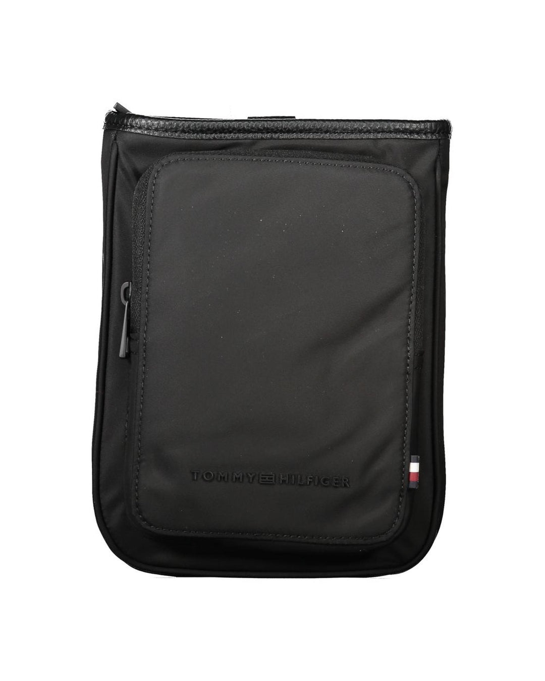 Tommy Hilfiger Men's Black Polyester Shoulder Bag - One Size