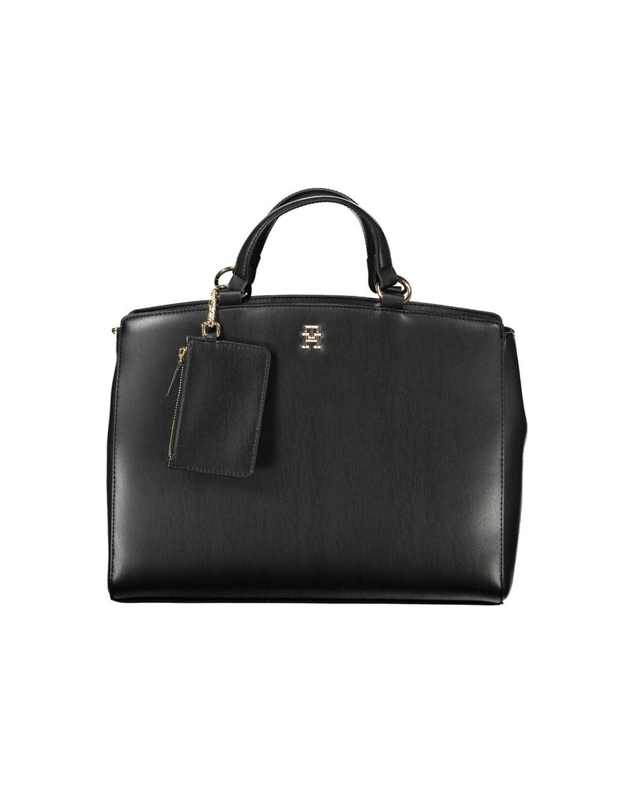 Tommy Hilfiger Women's Black Polyethylene Handbag - One Size