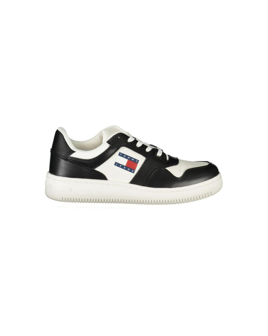 Tommy Hilfiger Women's White Polyester Sneaker - 38 EU