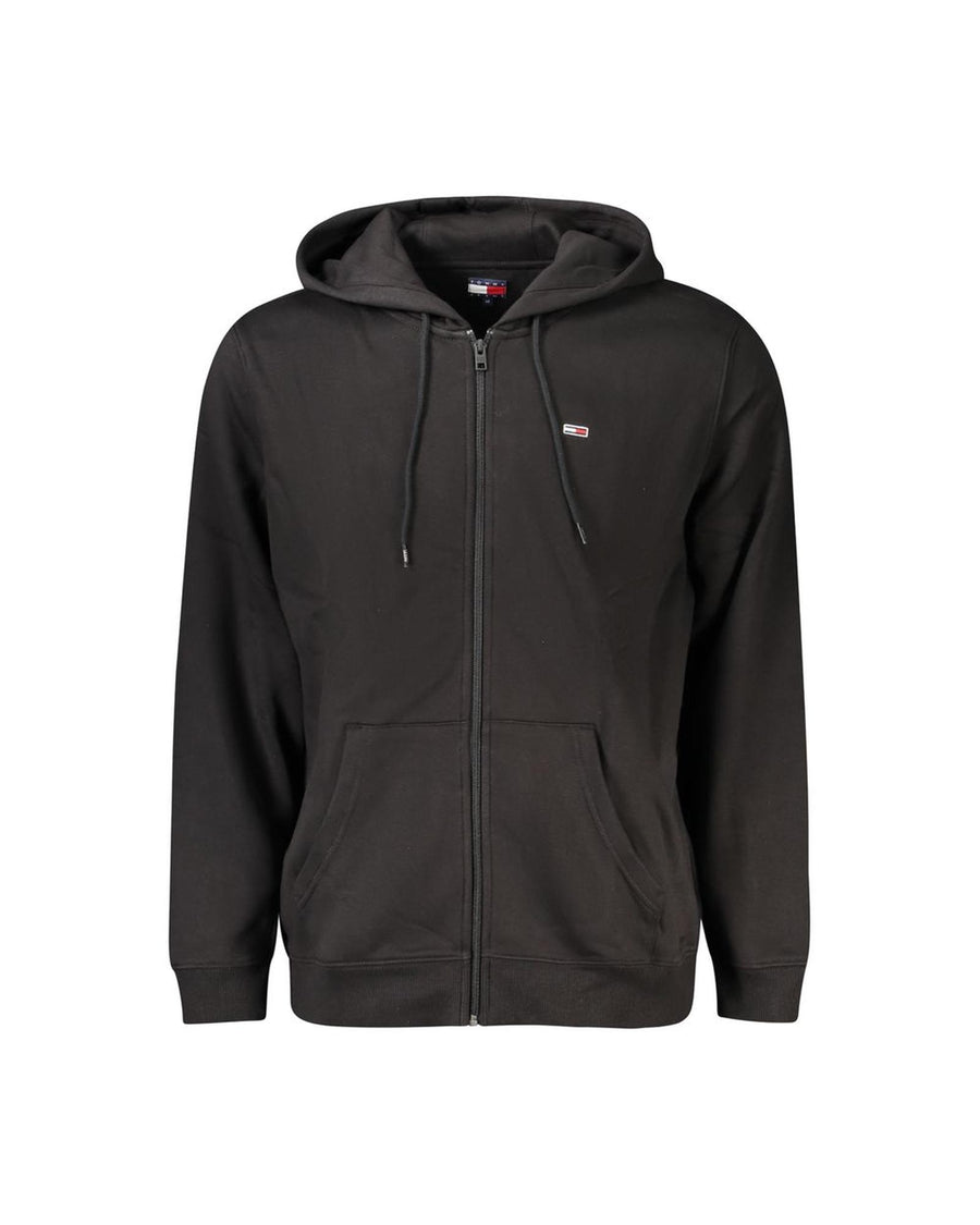 Tommy Hilfiger Men's Black Cotton Sweater - XL