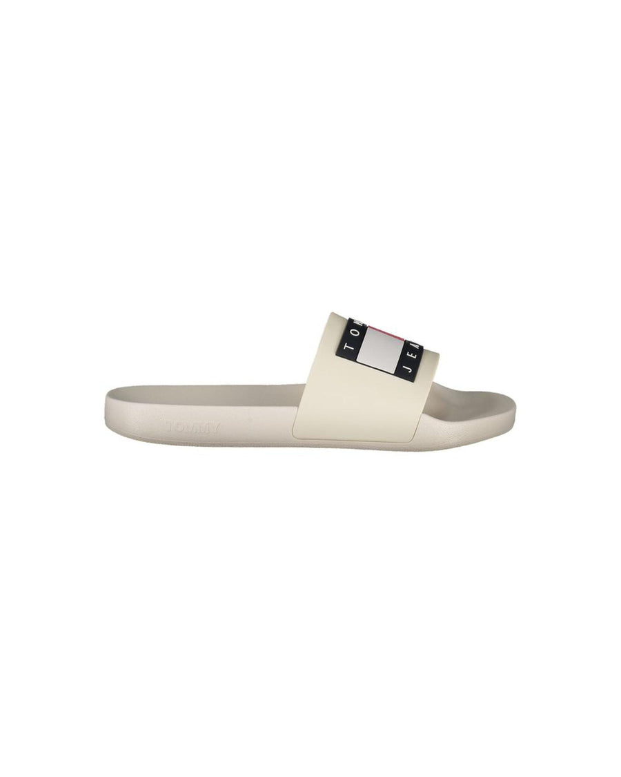 Tommy Hilfiger Men's Beige Polyethylene  Sandal - 42 EU