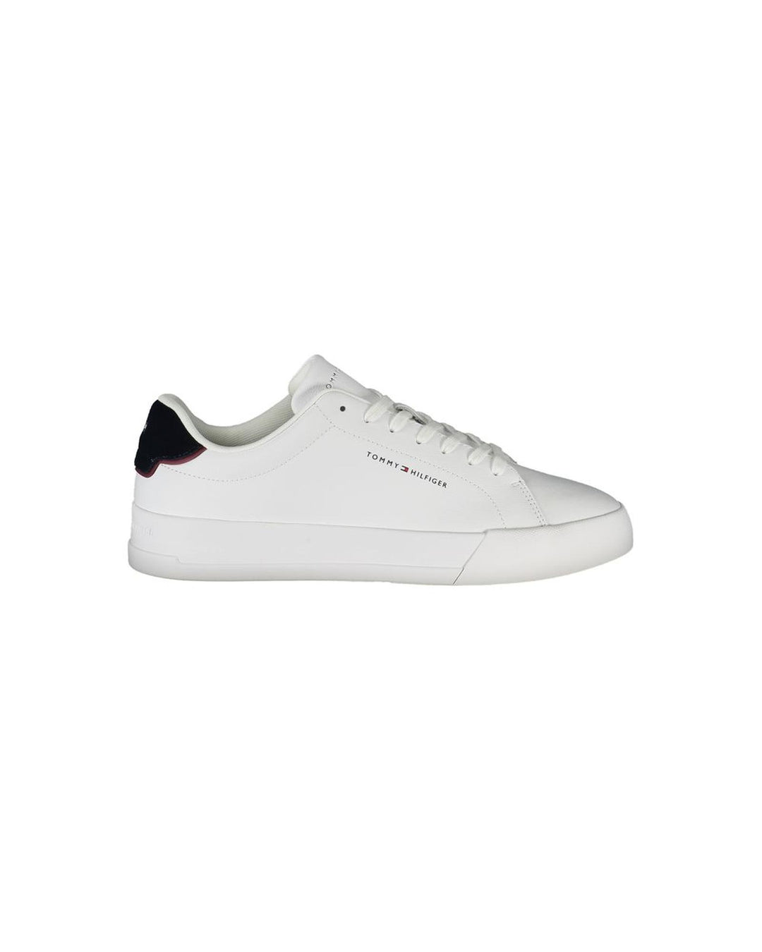 Tommy Hilfiger Men's White Polyethylene  Sneaker - 45 EU