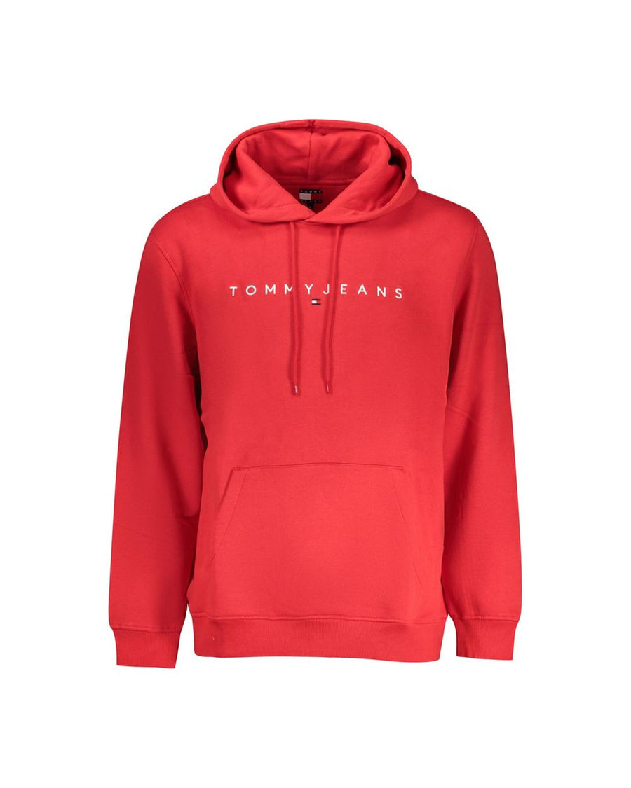 Tommy Hilfiger Men's Red Cotton  Sweater - L