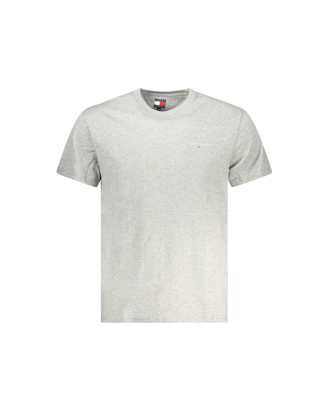 Tommy Hilfiger Men's Gray Cotton  T-Shirt - L