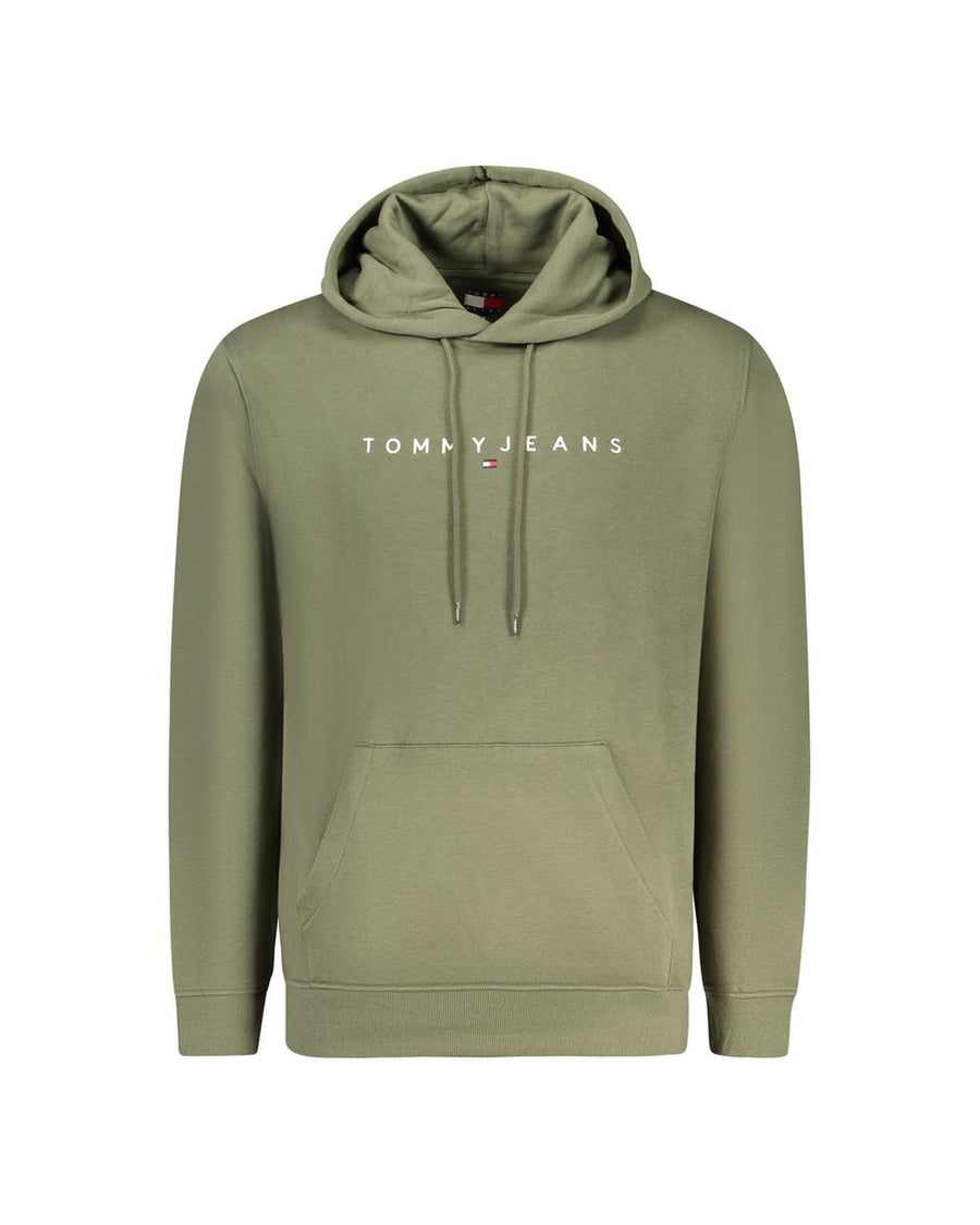 Tommy Hilfiger Men's Green Cotton  Sweater - XL