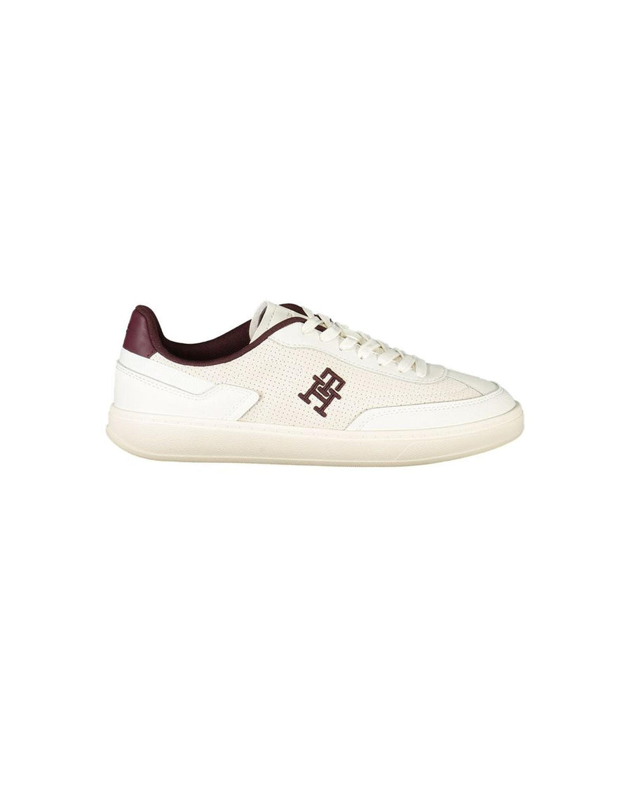 Tommy Hilfiger Women's Beige Polyester Sneaker - 40 EU