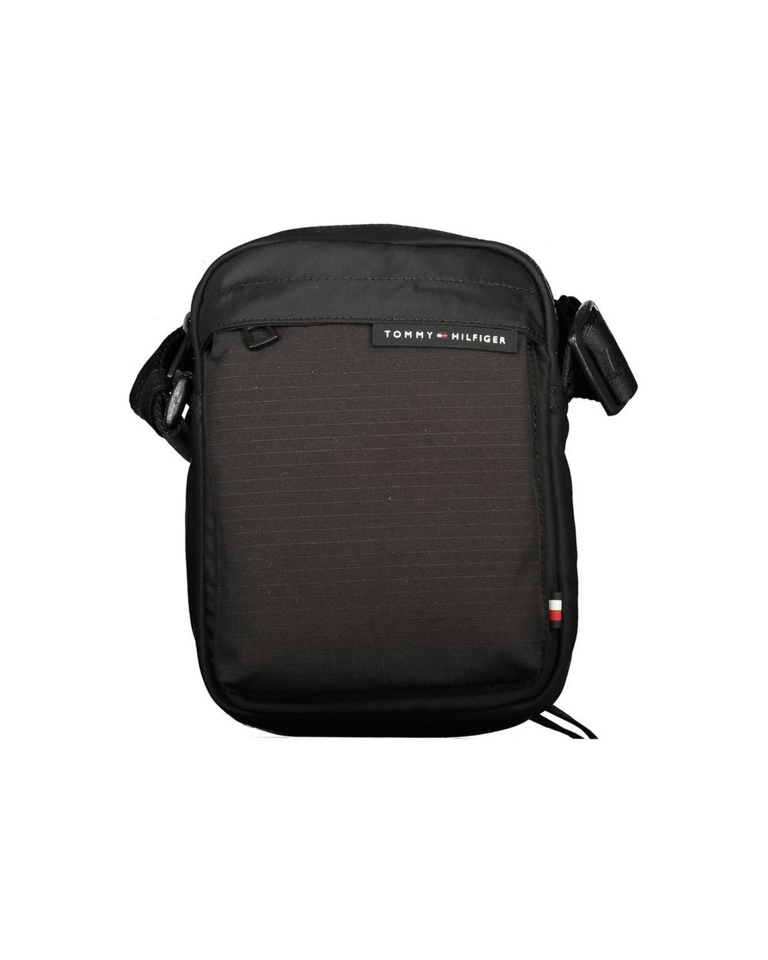 Tommy Hilfiger Men's Black Recycled Polyester  Shoulder Bag - One Size