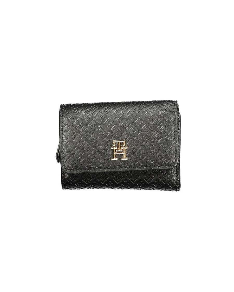 Tommy Hilfiger Women's Black Polyethylene  Wallet - One Size
