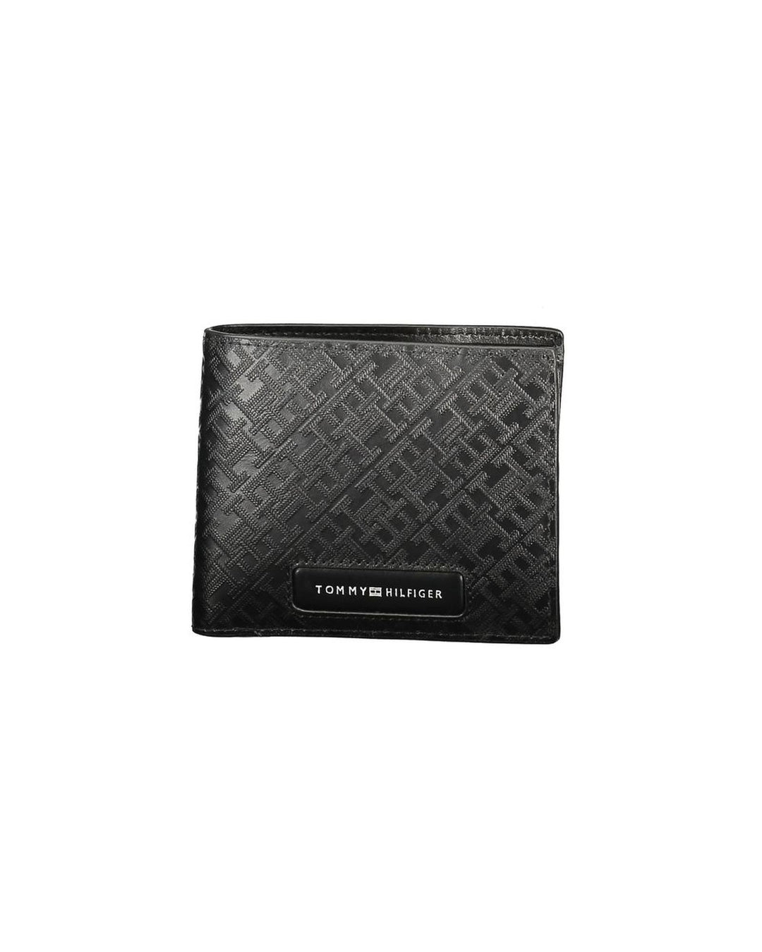 Tommy Hilfiger Men's Black Leather  Wallet - One Size