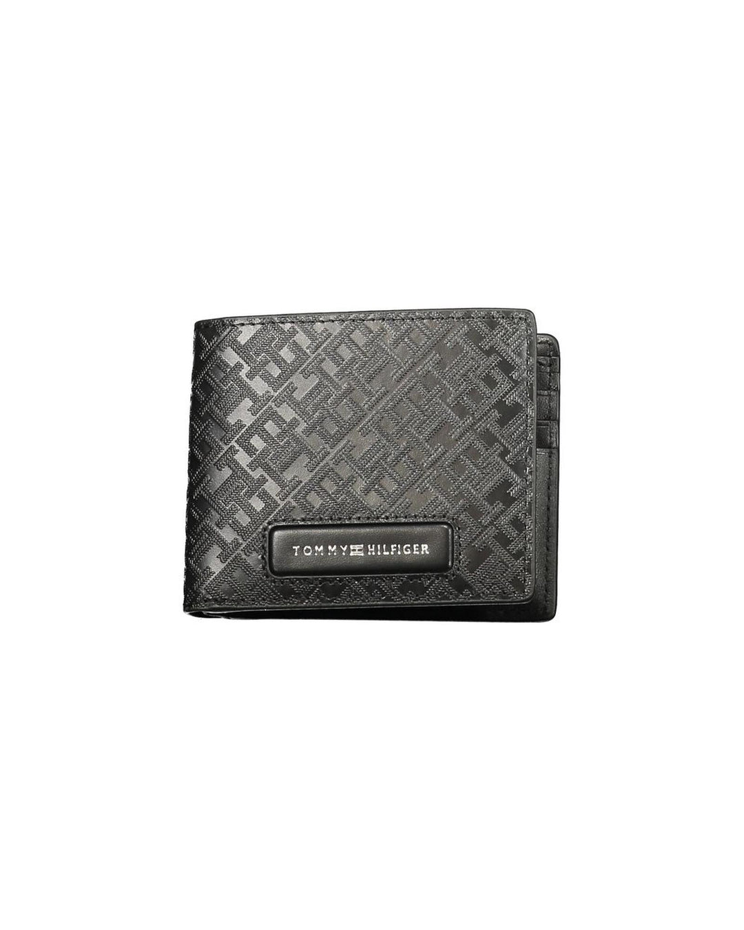 Tommy Hilfiger Men's Black Leather  Wallet - One Size