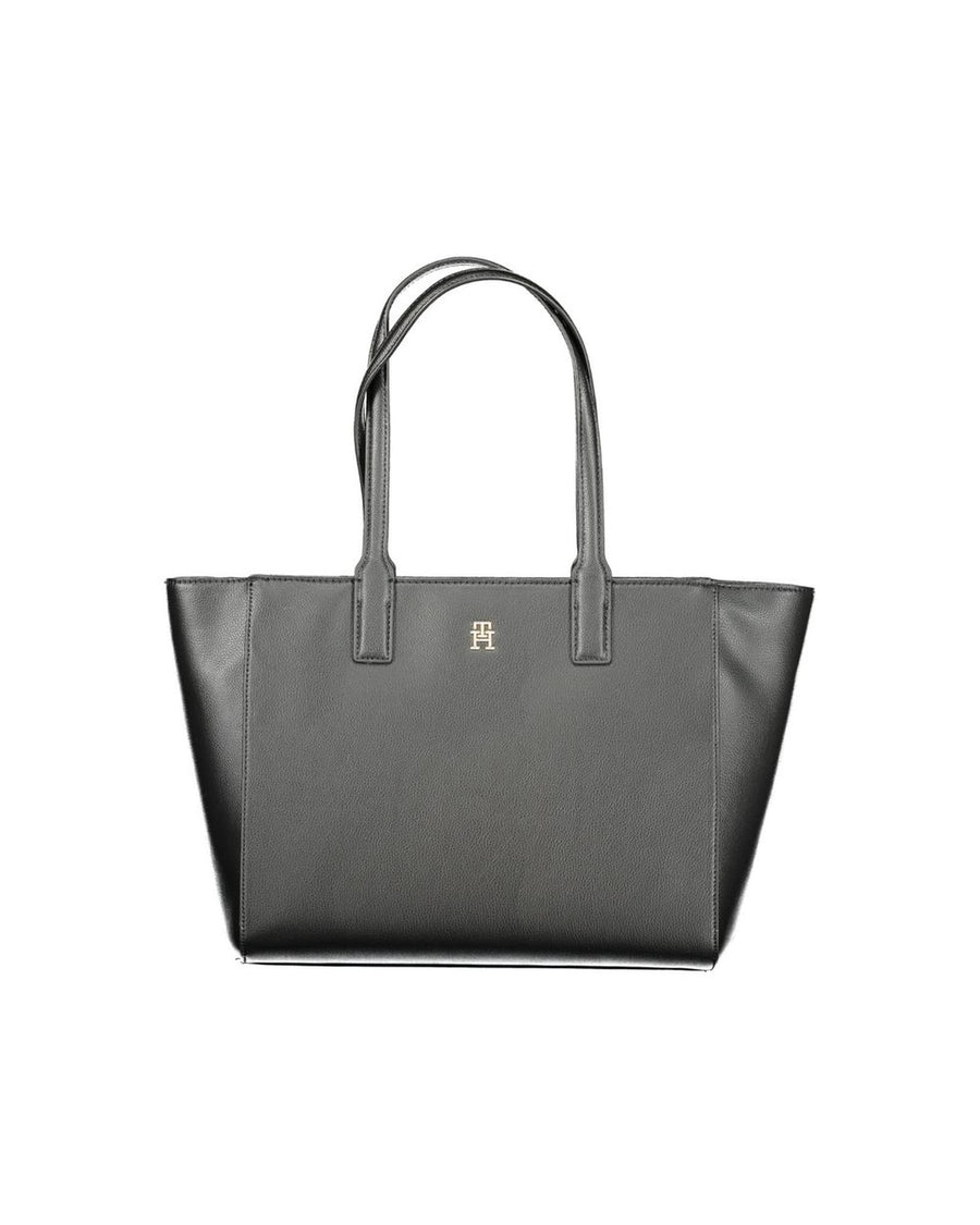 Tommy Hilfiger Women's Black Recycled Polyester  Handbag - One Size